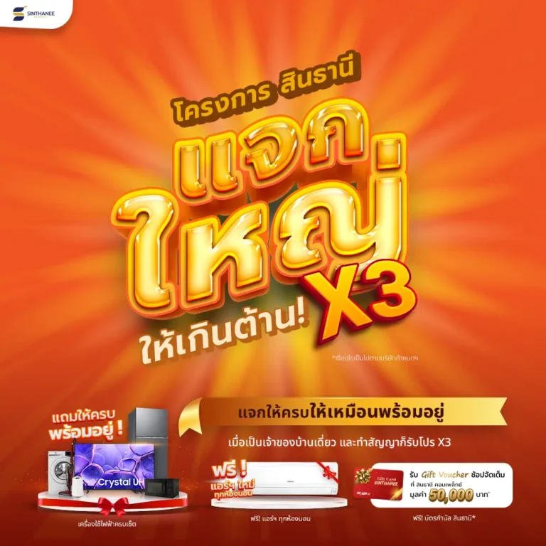 โปรโมชัน บ้านเดี่ยว บ้านแฝด เชียงราย 39 โปรบ้านเชียงราย-2025